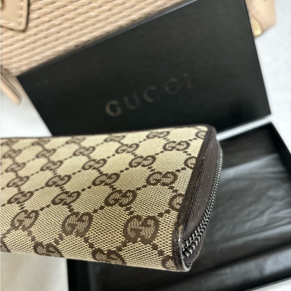 Gucci GG Canvas Zip Around Wallet with Box - Picture 7 of 10